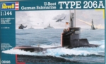 Thumbnail REVELL 05095 TYPE 206A GERMAN SUBMARINE
